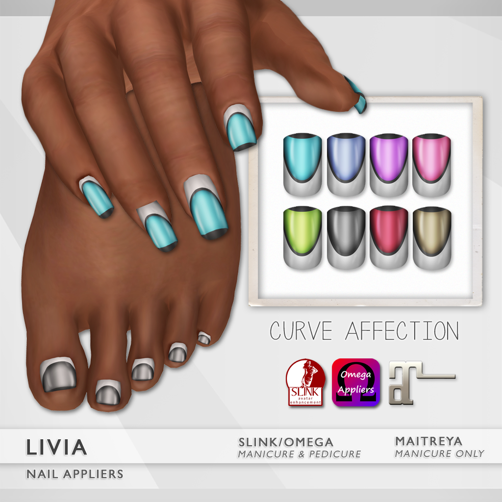 LIVIA Curve Affection Nails